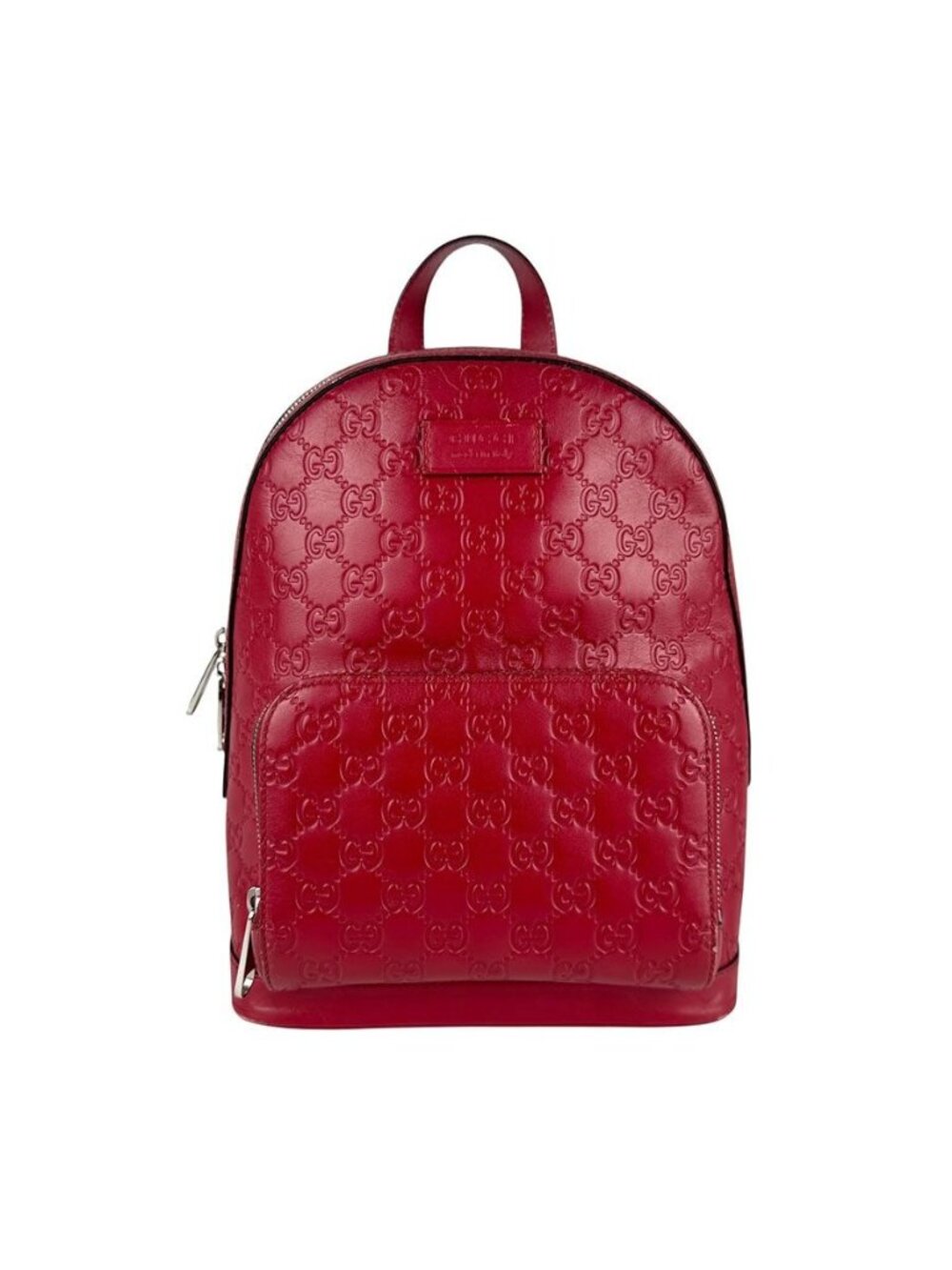 Gucci Backpack Guccissima Red - Picture 1 of 10